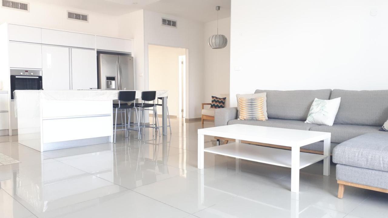 Apartament Stunning Penthouse With Sea Views And Private Heated Pool Ejlat Zewnętrze zdjęcie